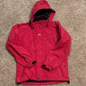 Boys Helly Hansen Vibrant Red Outdoor Jacket